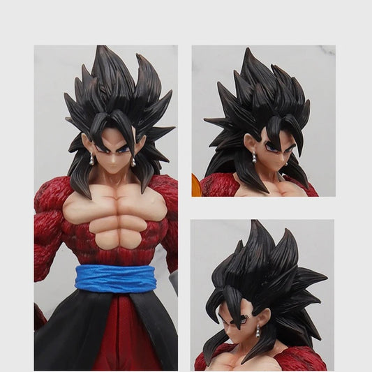 Dragon Ball Gogeta Super Saiyan 4 Action Figure Son Goku Vegeta 29cm Anime - Nerd Lab