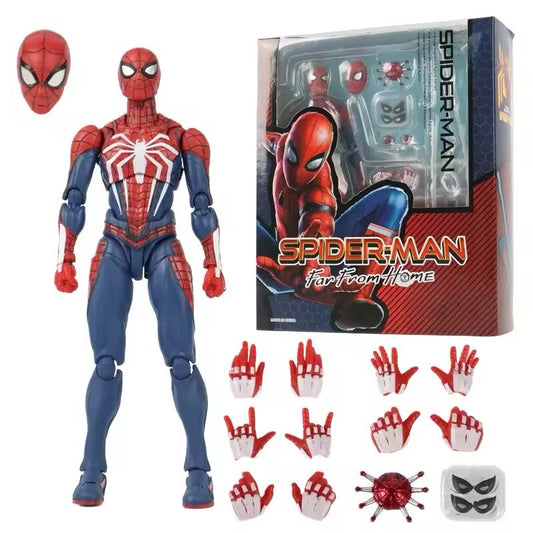 Action Figure Spiderman Videogame Marvel Avengers Anime 15cm Da Collezione New