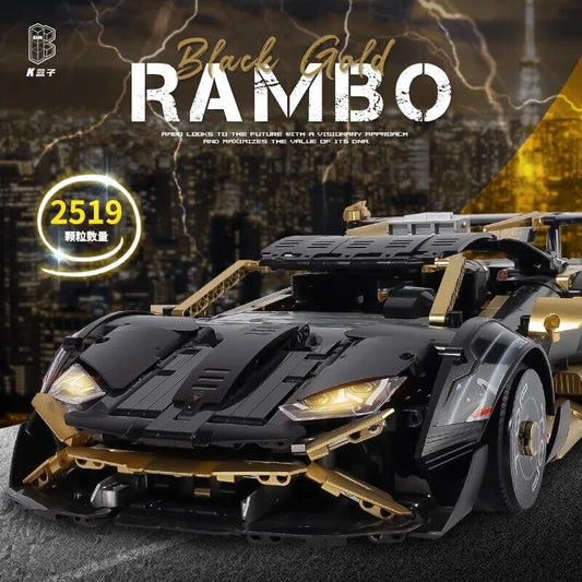 Lamborghini Sian Da Costruire Mattoncini Technic 2519 Pezzi Nero Nuova New