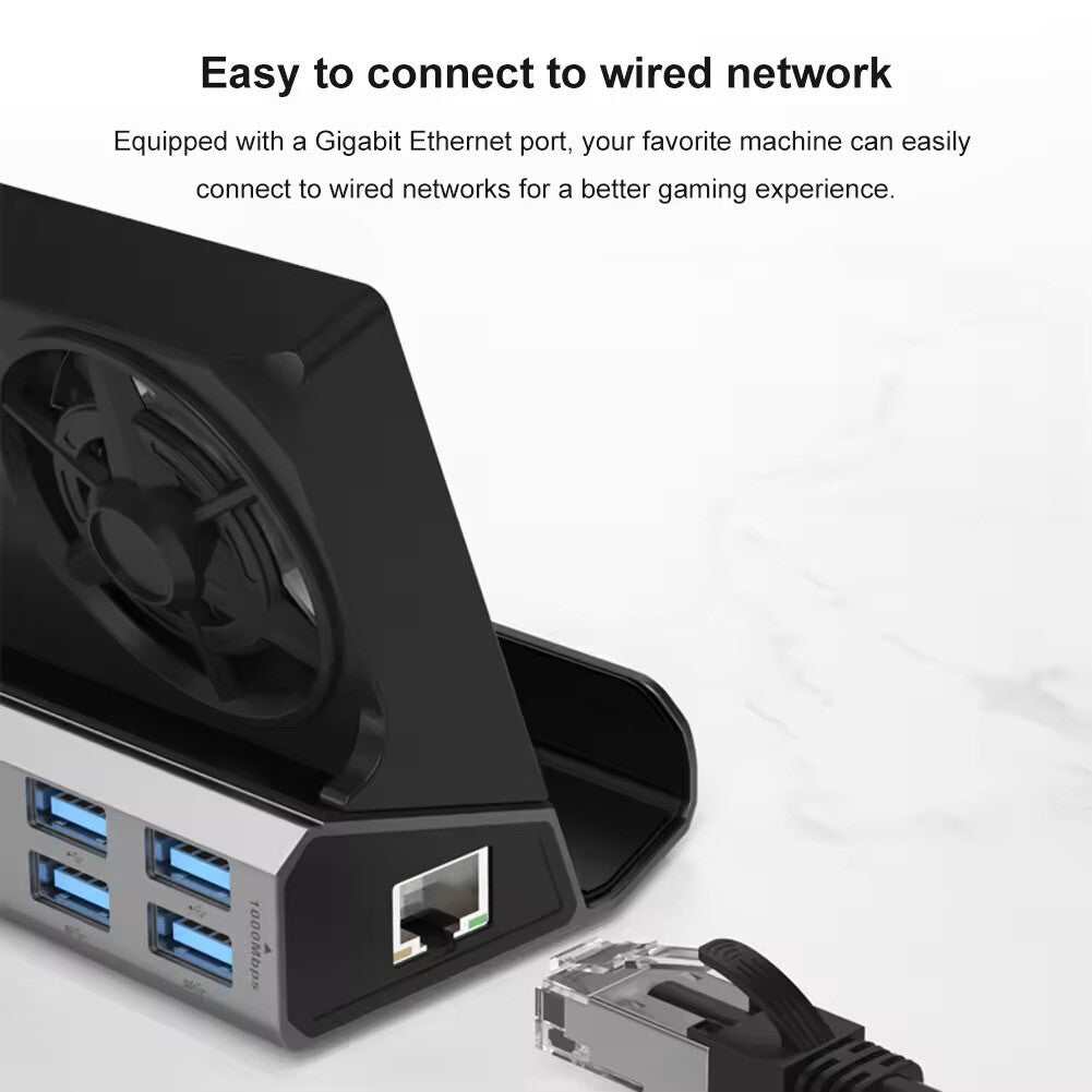 Handheld Dock Hub Usb Steam Deck Rog Ally Adattatore Legion Go 10Gbps Usb-c Asus