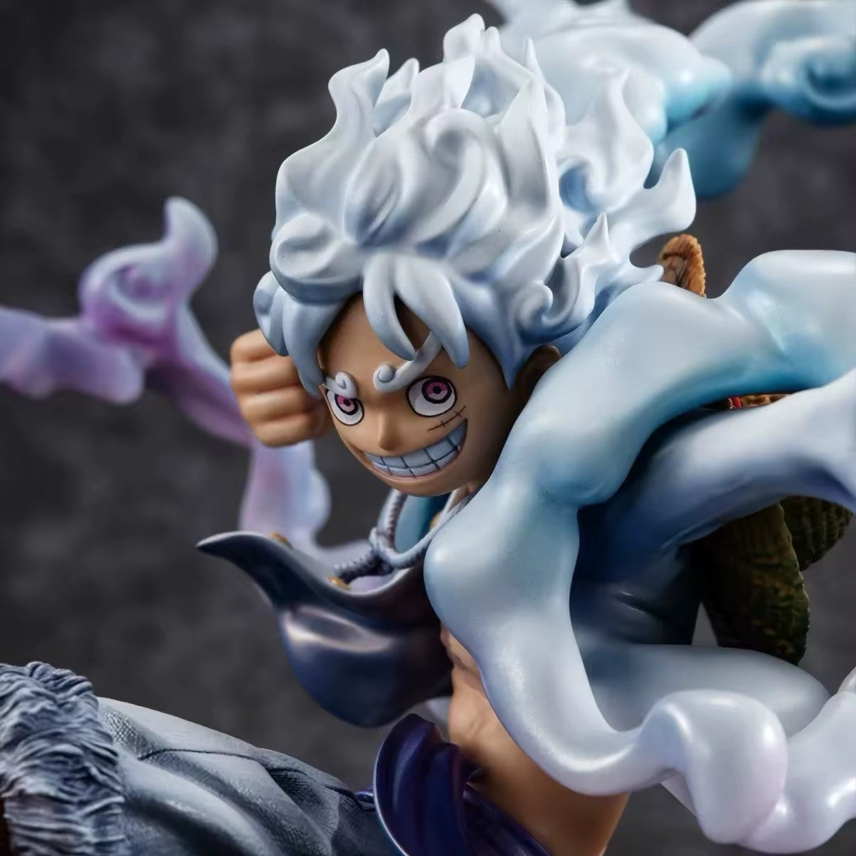 One Piece Action Figure 23cm Rubber Luffy Statua Collezione Monkey D Rufy Gear 5