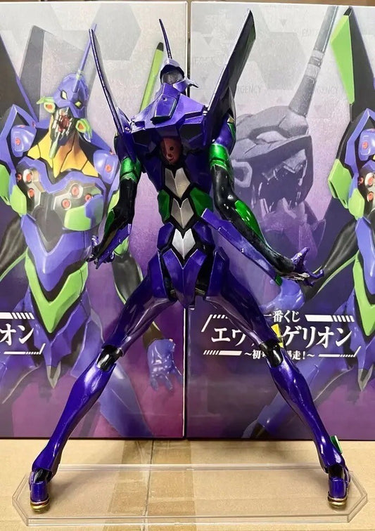 Action Figure Eva 01 Prototype Robot Neon Genesis Evangelion 25cm Statua Diorama