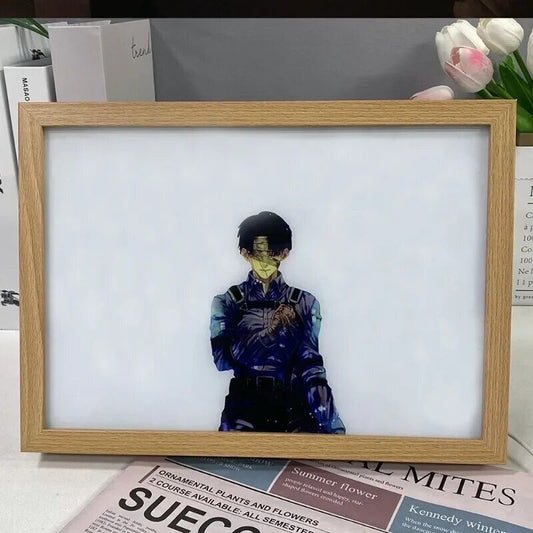 Quadro Luminoso Insegna Attack On Titan L’attacco Dei Giganti Corpo Di Ricerca