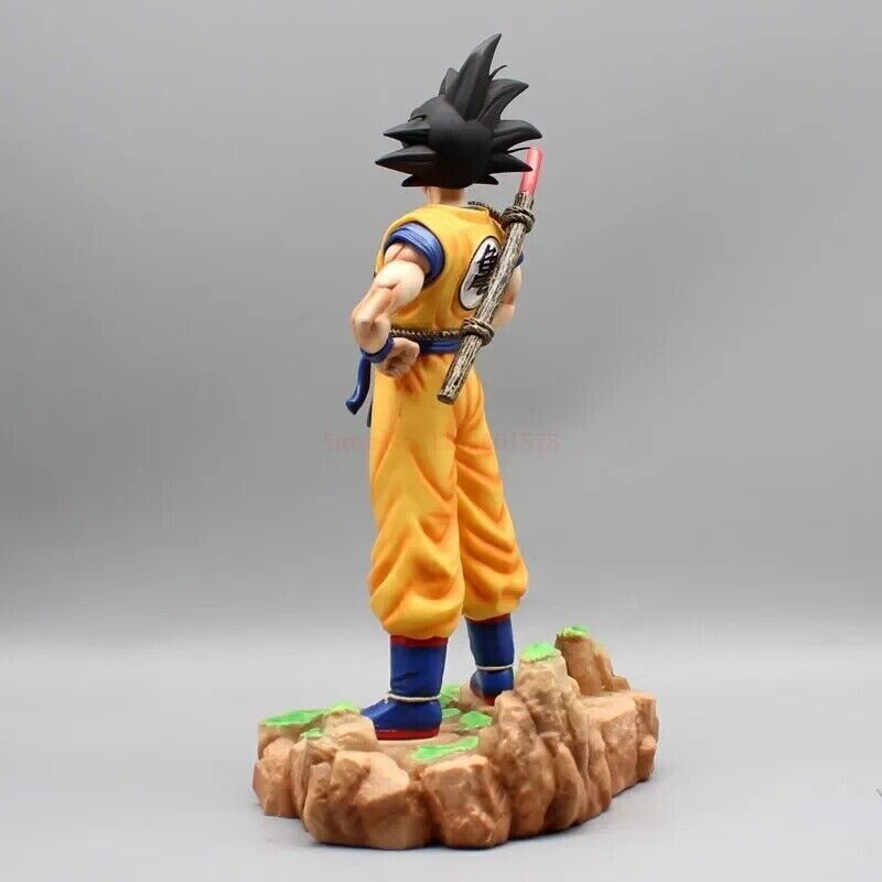 Action Figure Goku Dragon Ball Z Kakarot 32cm Statua Da Collezione Con Base New