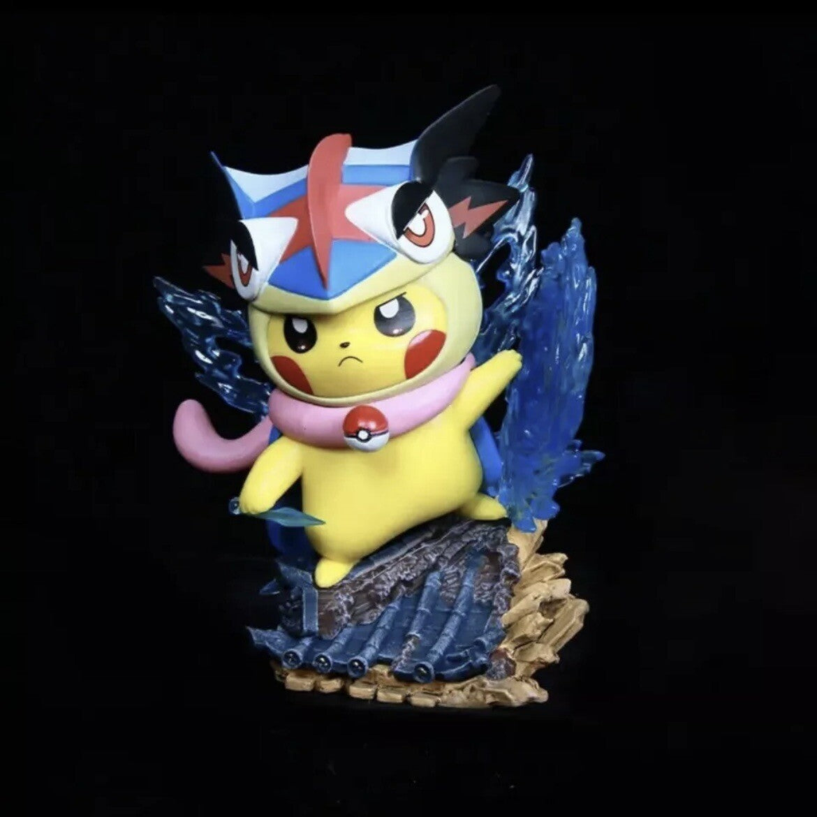 Action Figure Pokemon Statua Da Collezione 12cm Pikachu Greninja Nuova Gameboy