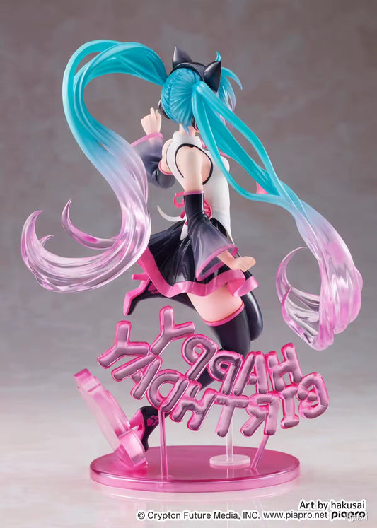Action Figure Maid Vocaloid Hatsune Miku 23cm Statua Collezione Kawaii Fortnite