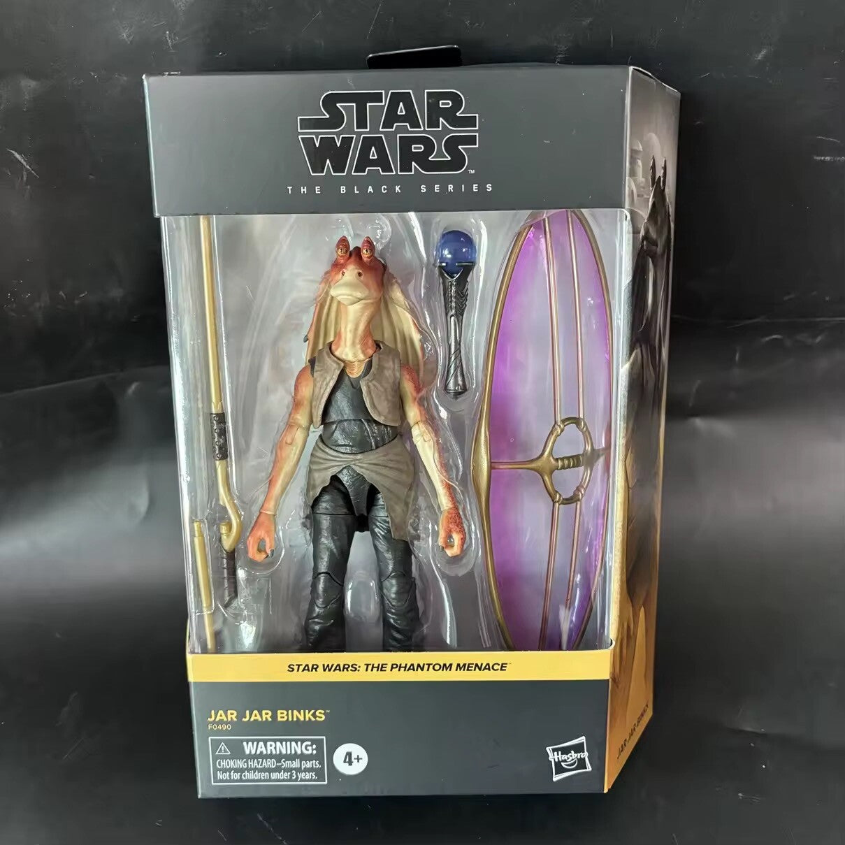 Action Figure Star Wars - The Black Series Jar Jar Binks 15 cm New Videogame