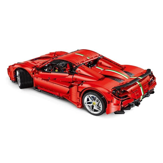 Ferrari F8 Da Costruire Mattoncini Technic 3781 Pezzi Rossi e Neri Nuova Moc New