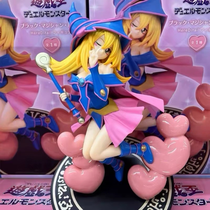 Yu-Gi-Oh Maga Nera Action Figure 19cm Black Magician Girl Collezione Kuribo Love