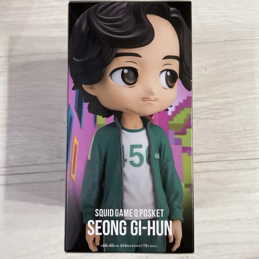 Squid Game Seong Ki-hun Figure Qposket Banpresto Nuovo Bandai New Action Figure