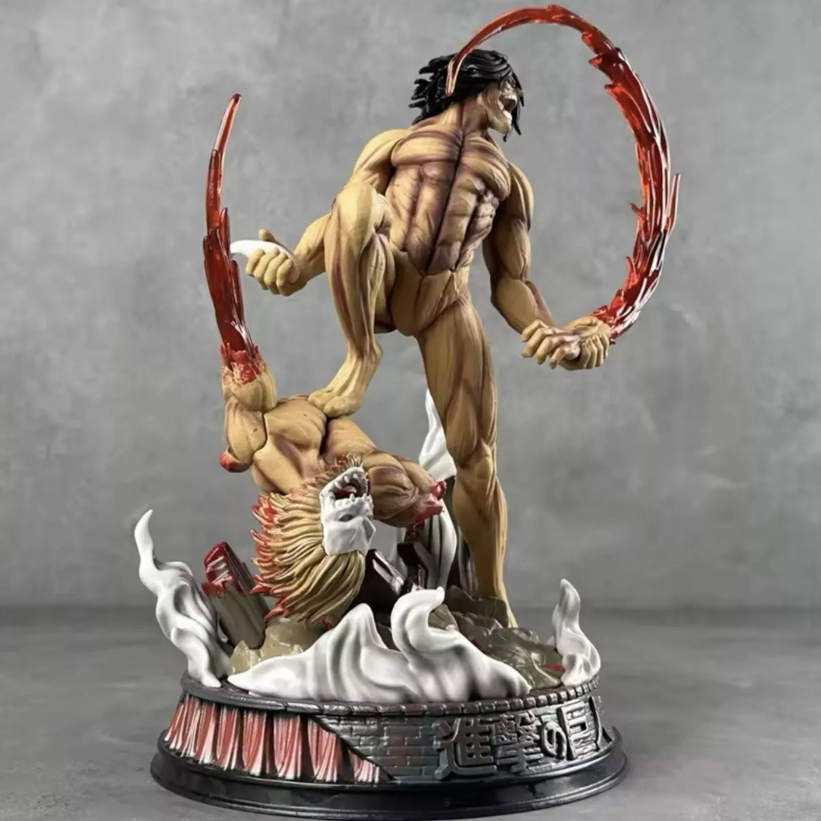 Action Figure Eren Yeager Titan 29cm | Attack on Titan - Statua da Collezione - Nerd Lab