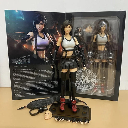 Action Figure Final Fantasy VII Statua Da Collezione Tifa Lockhart 25cm Nuovo - Nerd Lab