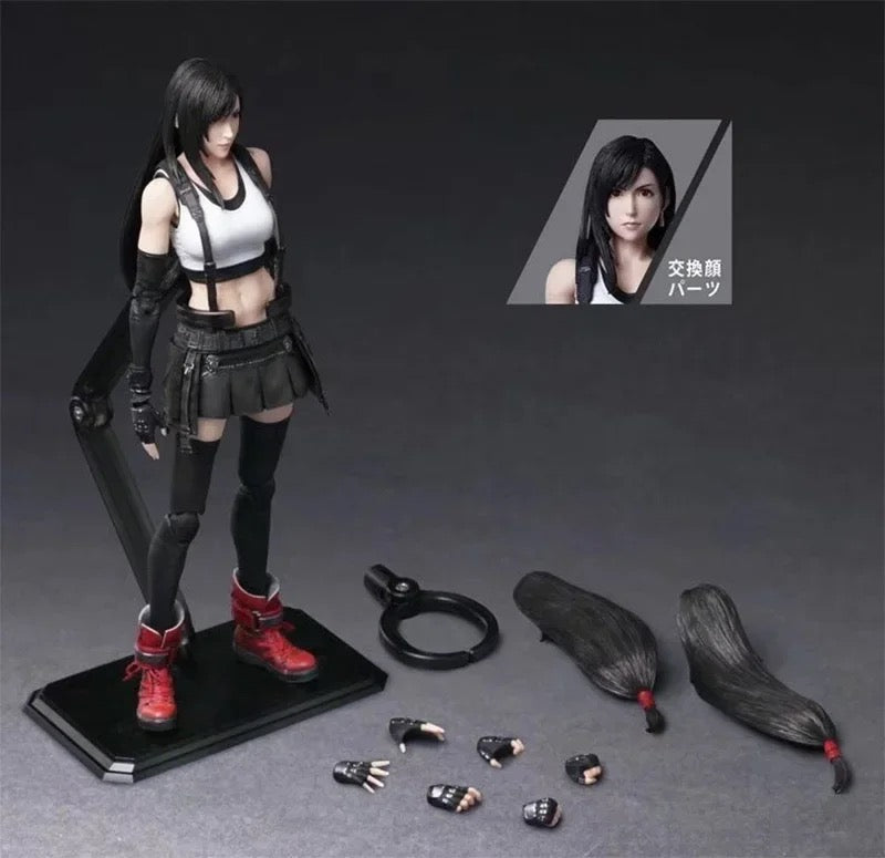 Action Figure Final Fantasy VII Statua Da Collezione Tifa Lockhart 25cm Nuovo - Nerd Lab