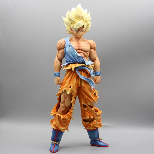 Action Figure Dragon Ball Z Goku Super Saiyan 2 44cm Statua Da Collezione Anime - Nerd Lab