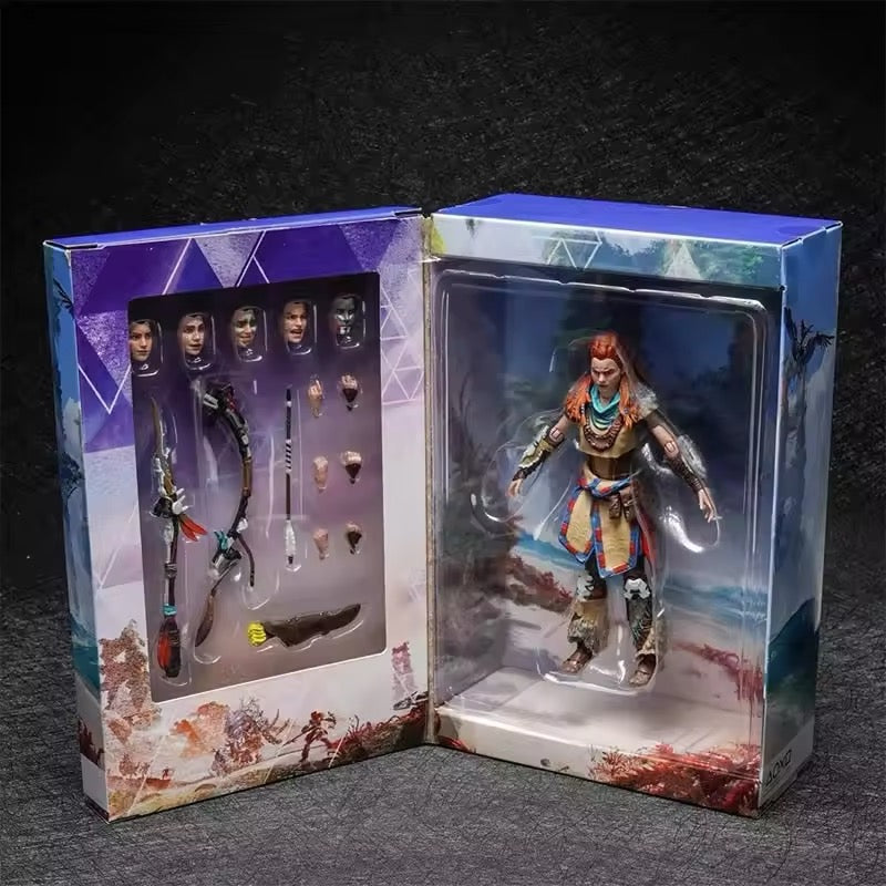Action Figure Aloy – Horizon Forbidden West | 16 cm con 42 Punti di Articolazione - Nerd Lab