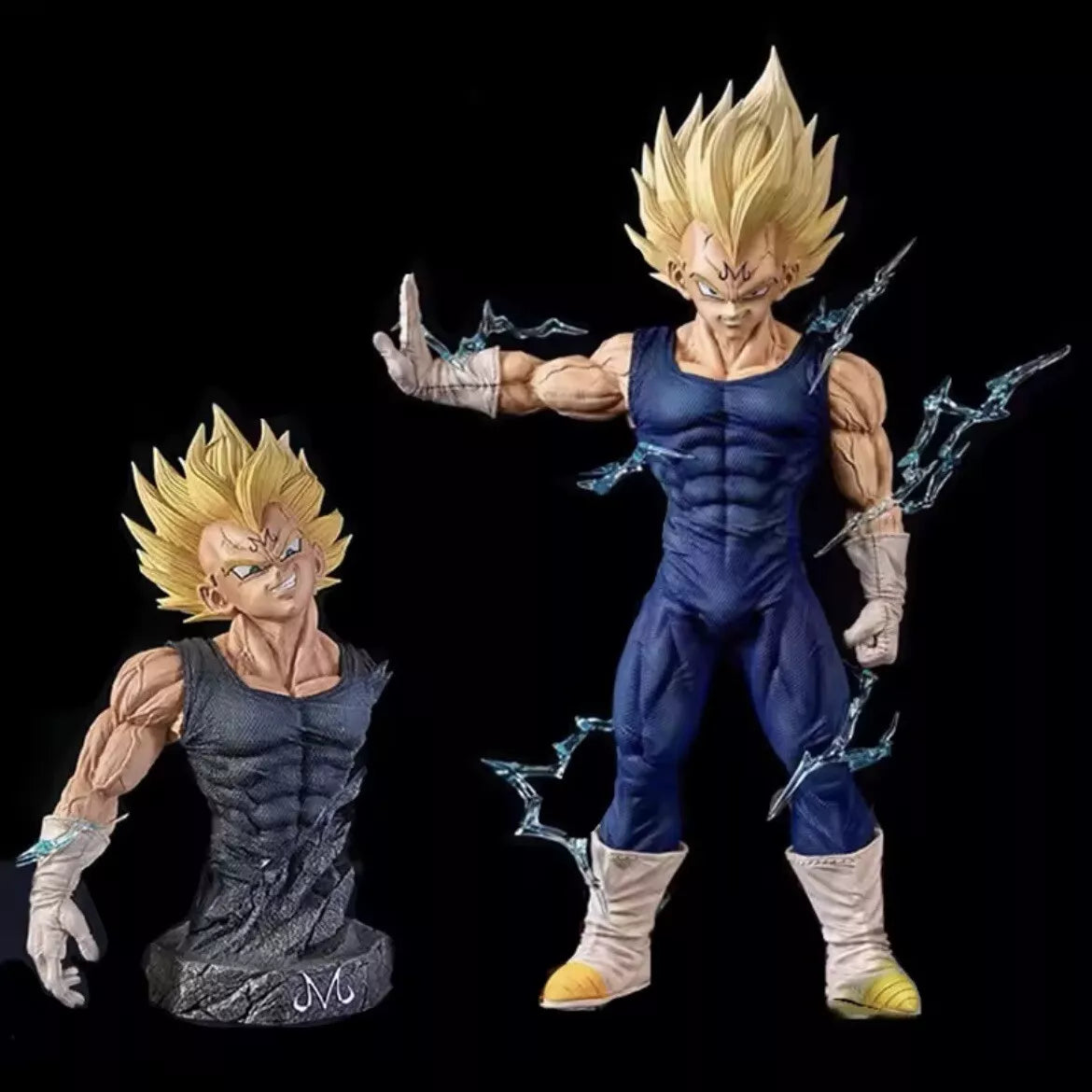 Action Figure Majin Vegeta Sayan | Statua Da Collezione da 26cm