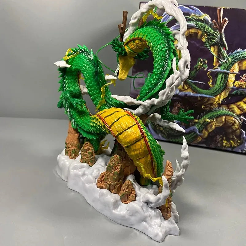 Action Figure Statua Dragon Ball Z Drago Shenron 22cm Statua Da Collezione Anime - Nerd Lab
