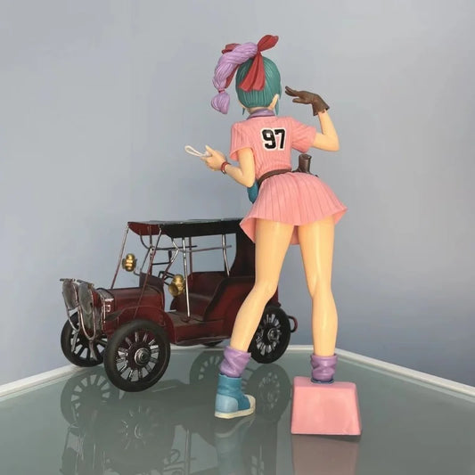 Dragon Ball Z Bulma Model Action Figure 25cm Toy Statua Da Collezione Anime - Nerd Lab