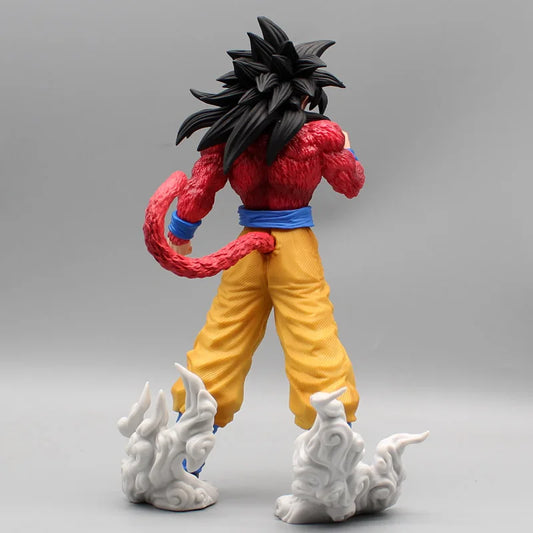 Action Figure Dragon Ball Z Goku Super Saiyan 4 Statua Da Collezione 28cm Anime - Nerd Lab