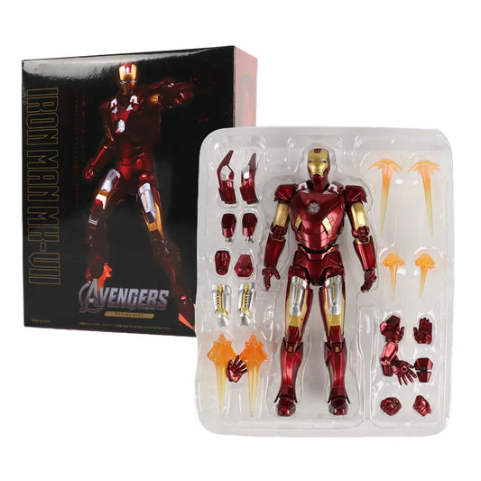 Action Figure Avengers Ironman Mk7 - MK20 Statua Collezione Super Hero Videogames - Nerd Lab
