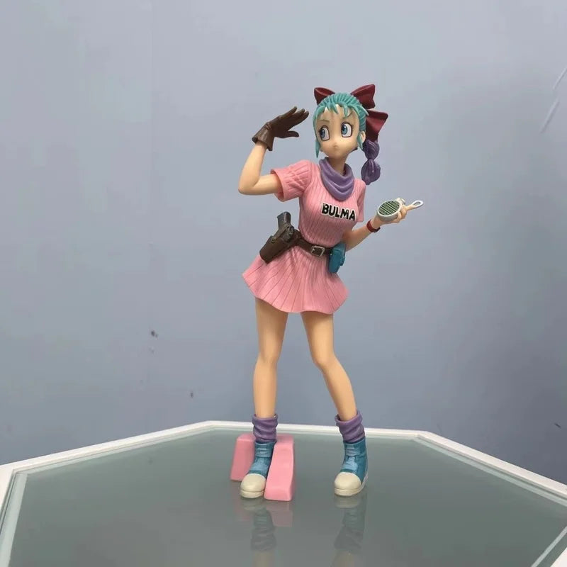 Dragon Ball Z Bulma Model Action Figure 25cm Toy Statua Da Collezione Anime - Nerd Lab