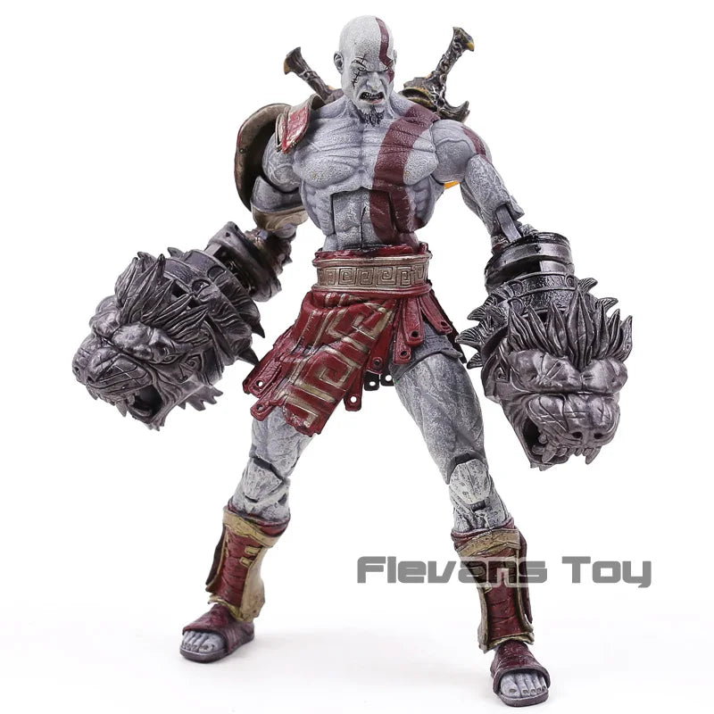 Action Figure Kratos God Of War Nuova Statua Da Collezione Playstation 17cm - Nerd Lab