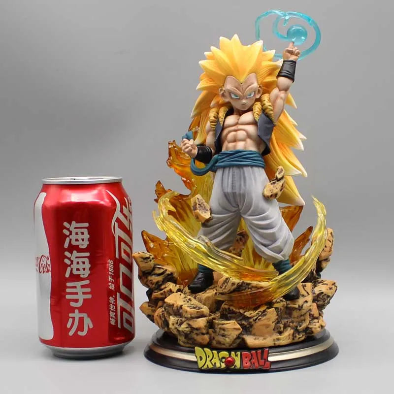 Action Figure Dragon Ball Z Gotenks Fusione 22cm Statua Da Collezione Anime - Nerd Lab