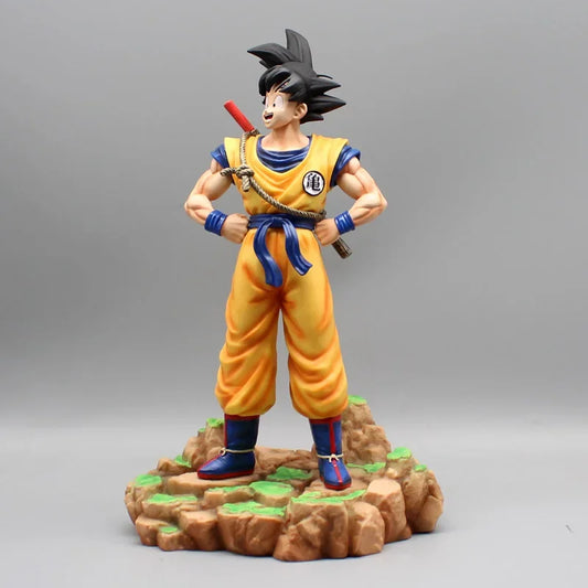 Action Figure Goku Dragon Ball Z Kakarot 32cm Statua Da Collezione Con Base - Nerd Lab