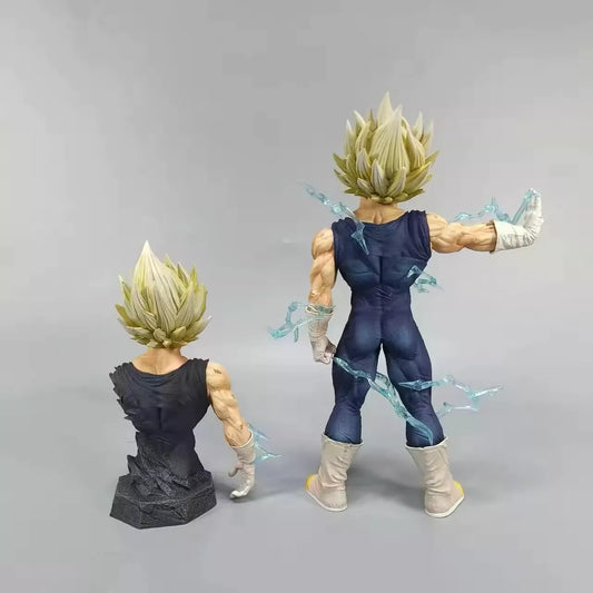 Action Figure Majin Vegeta Sayan | Statua Da Collezione da 26cm - Nerd Lab
