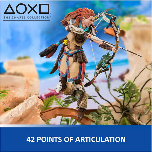 Action Figure Aloy – Horizon Forbidden West | 16 cm con 42 Punti di Articolazione - Nerd Lab
