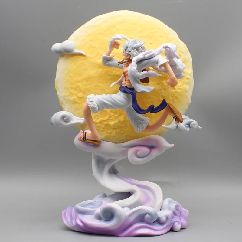 luffy figure gear 5 Luffy Gear 5 Moon Edition One Piece Statue 30cm