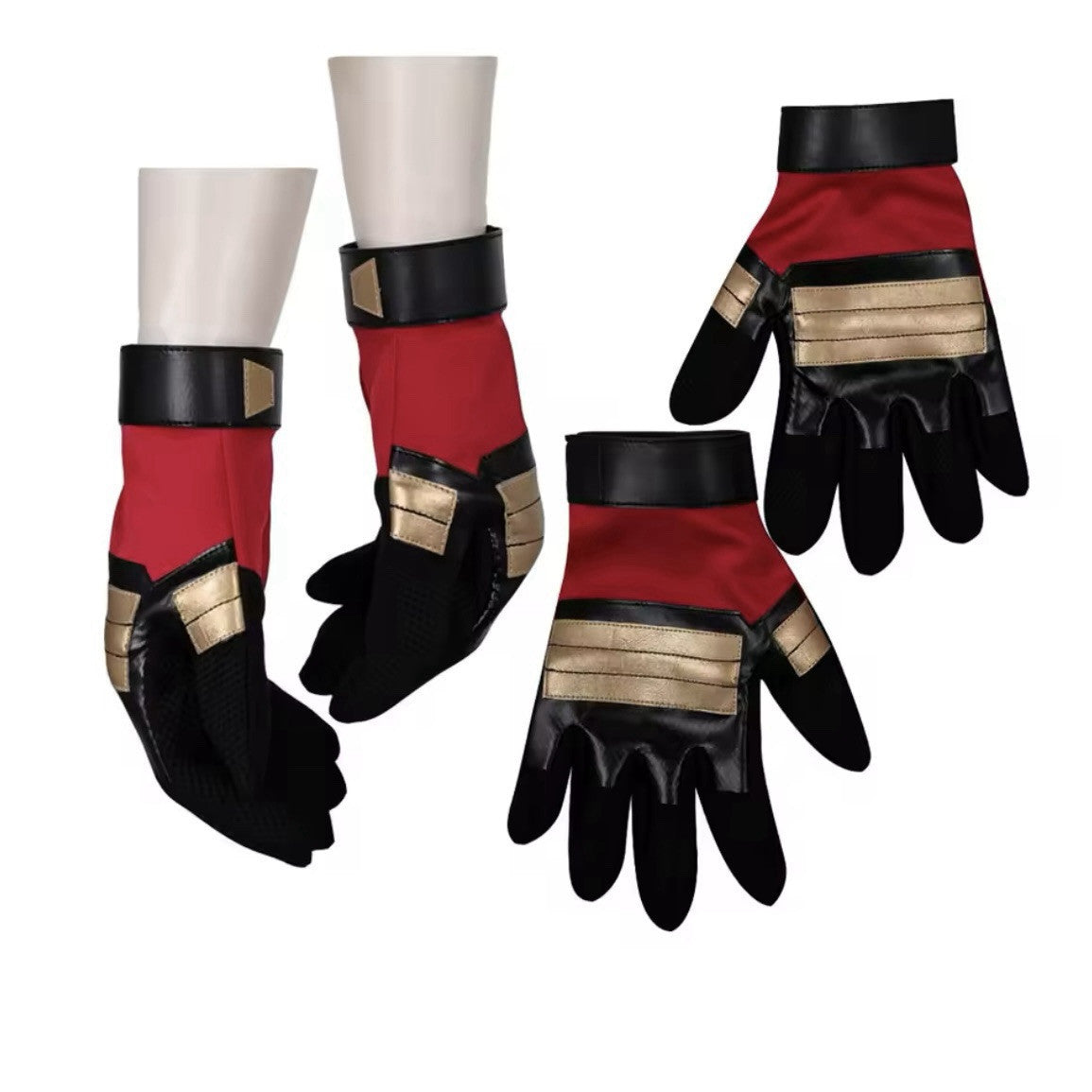 Deadpool Cosplay-Handschuhe, Marvel Comics, Film Deadpool & Wolverine, Basisqualität