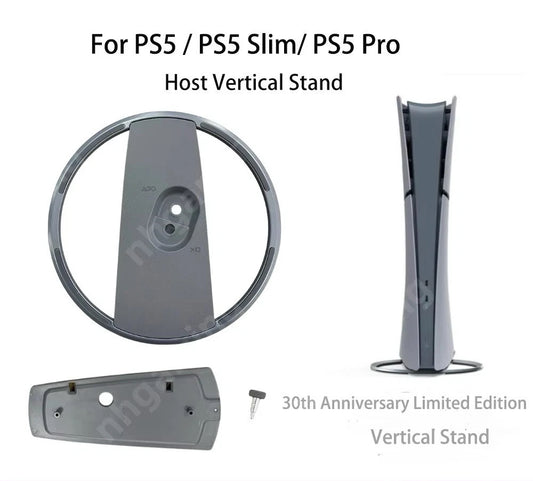 Supporto Verticale PS5 Edizione 30° Anniversario – Compatibile con PS5 / PS5 Slim / PS5 Pro Vertical Stand Base - Nerd Lab
