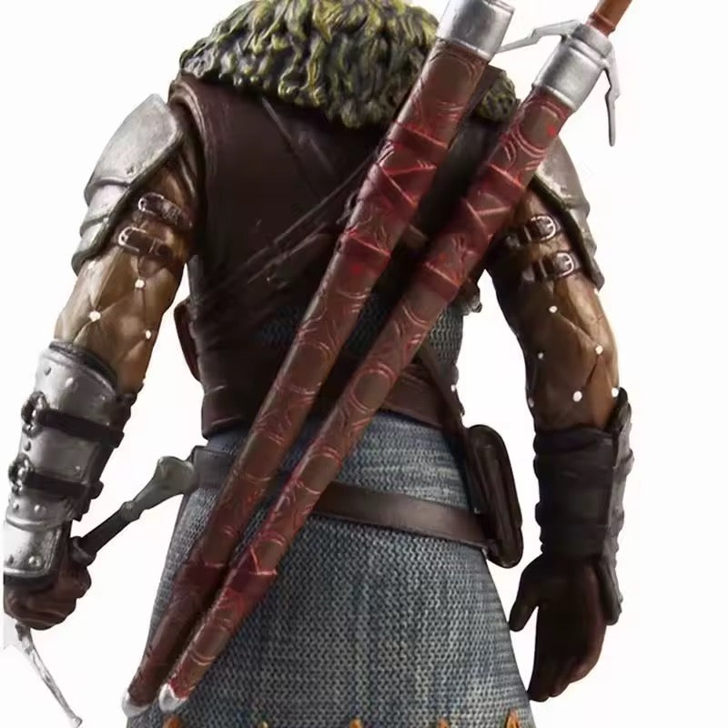 Action Figure Geralt di Rivia – The Witcher 3 | Edizione da Collezione 27 cm - Nerd Lab