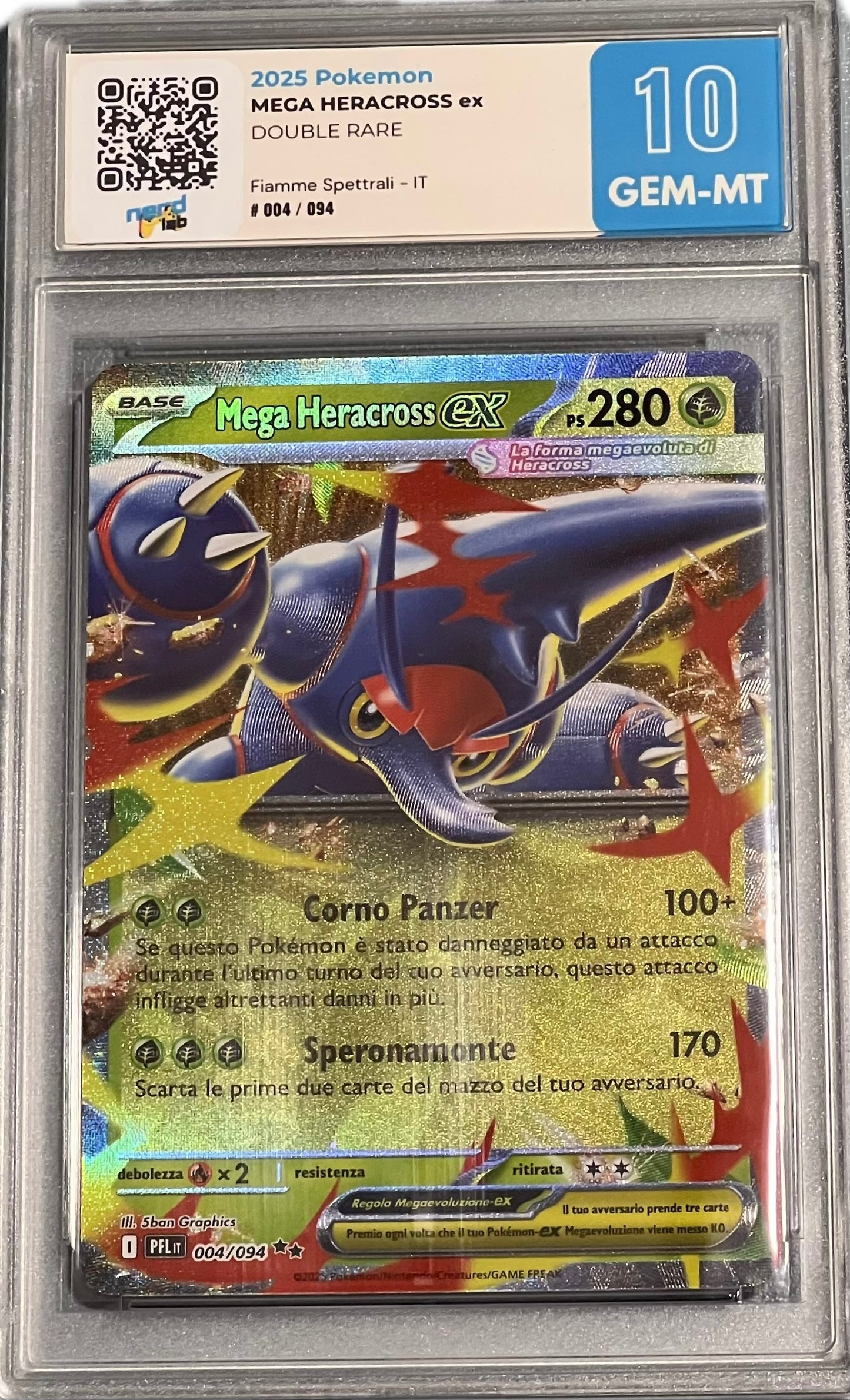 Mega Heracross ex - Nerd Lab