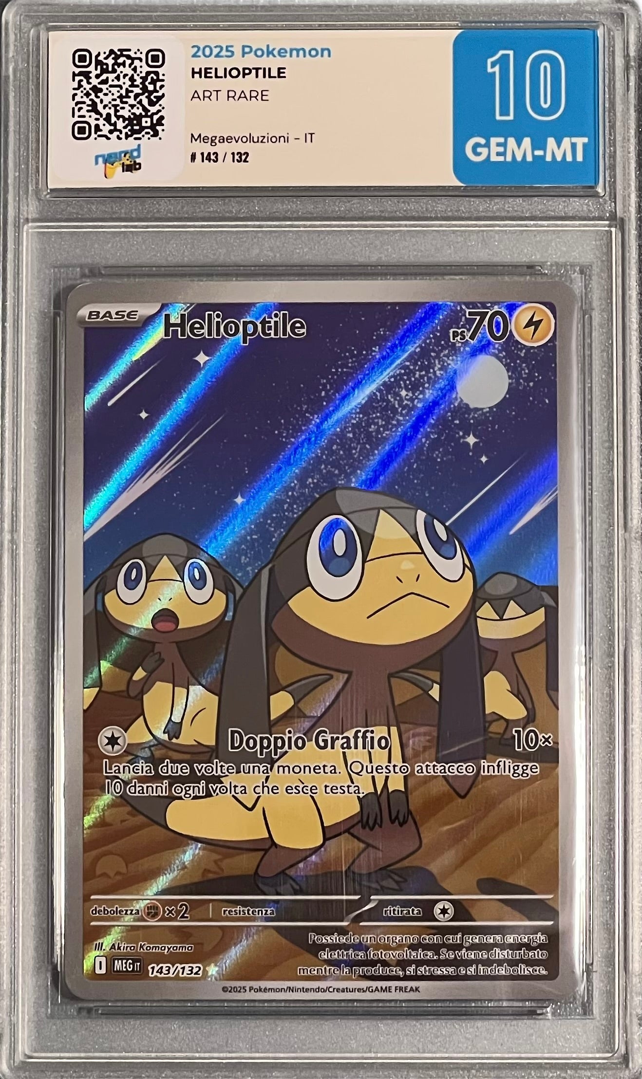 Helioptile - Nerd Lab