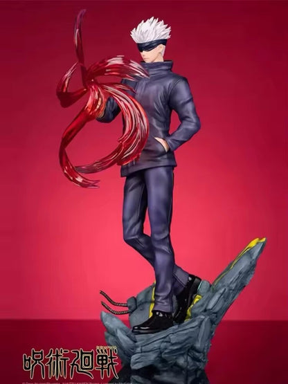 Jujutsu Kaisen Satoru Gojo Action Figure 30cm Anime Statua Collection Manga