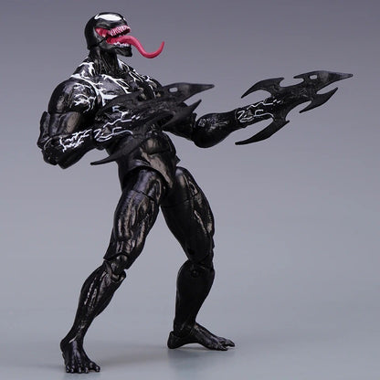Action Figure Spiderman Venom 18cm Statua Da Collezione Videogame Anime