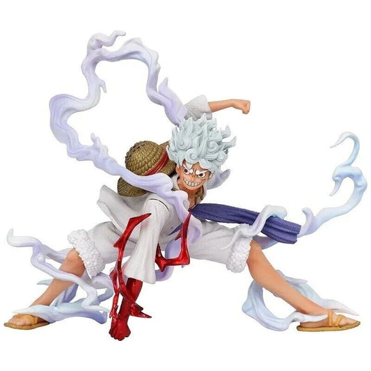 Action Figure Rubber One Piece Luffy 17.5cm Statua Monkey D. Rufy Da Collezione