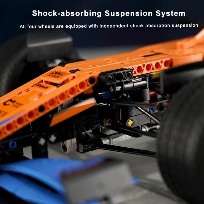 Formula 1 McLaren Da Costruire Mattoncini Technic 1432 Arancio E Blu Nuova New