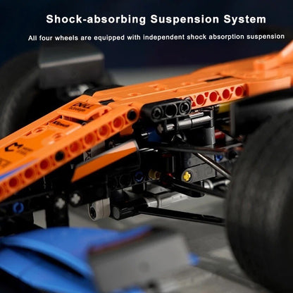 Formula 1 McLaren Da Costruire Mattoncini Technic 1432 Arancio E Blu Nuova New