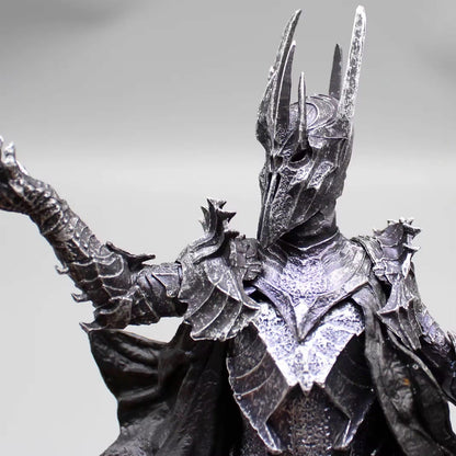 Action Figure Sauron 20cm Stregone Lord of the Rings Statua Collezione Videogame