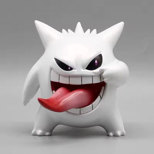 Action Figure Pokémon Gastly Gengar Shiny Evolution 9cm Da Collezione Anime New