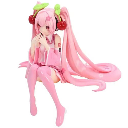 Action Figure Maid Vocaloid Hatsune Miku 18cm Statua Collezione Kawaii Fortnite