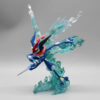 Action Figure Pokémon Greninja Evolution 15cm Statua Da Collezione Anime Manga