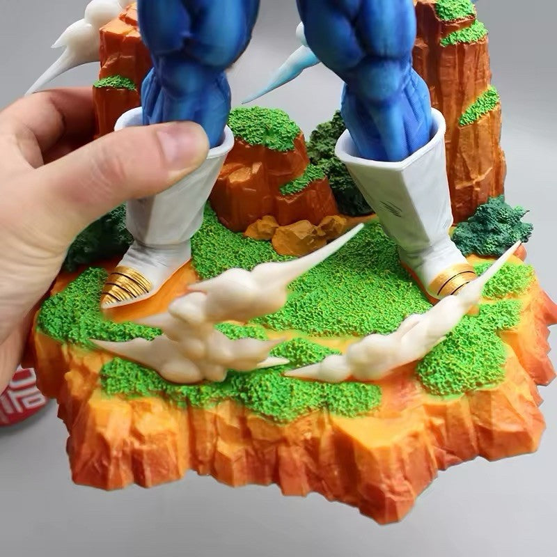 Dragon Ball Z Vegeta Super Saiyan Statue Anime Action Figure DBZ Collector 34cm