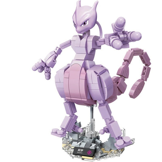 Pokemon Da Costruire Mattoncini Mewtwo Nuovo Pokeball Starter Costruzione Psico