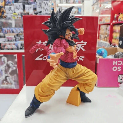 Action Figure Dragon Ball Z Goku Super Saiyan 4 26cm Statua Da Collezione Anime