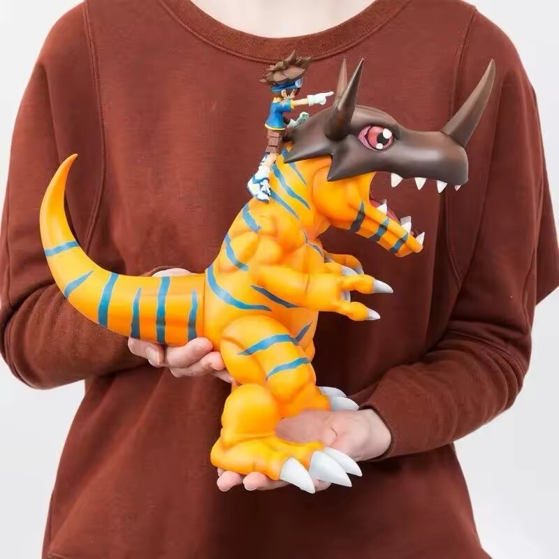 Action Figure Greymon 30cm Digimon Adventure Statua Anime Manga Videogame New