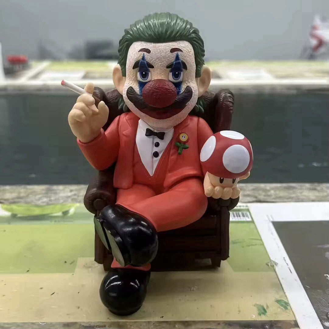 Action Figure Super Mario Bros Joker Nintendo 16cm Statua Collezione Videogame